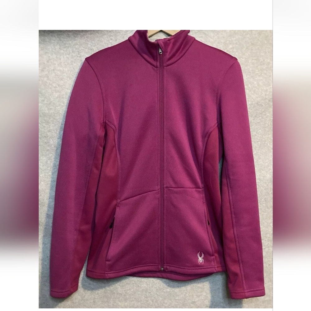 Spyder Purple Full-Zip Jacket